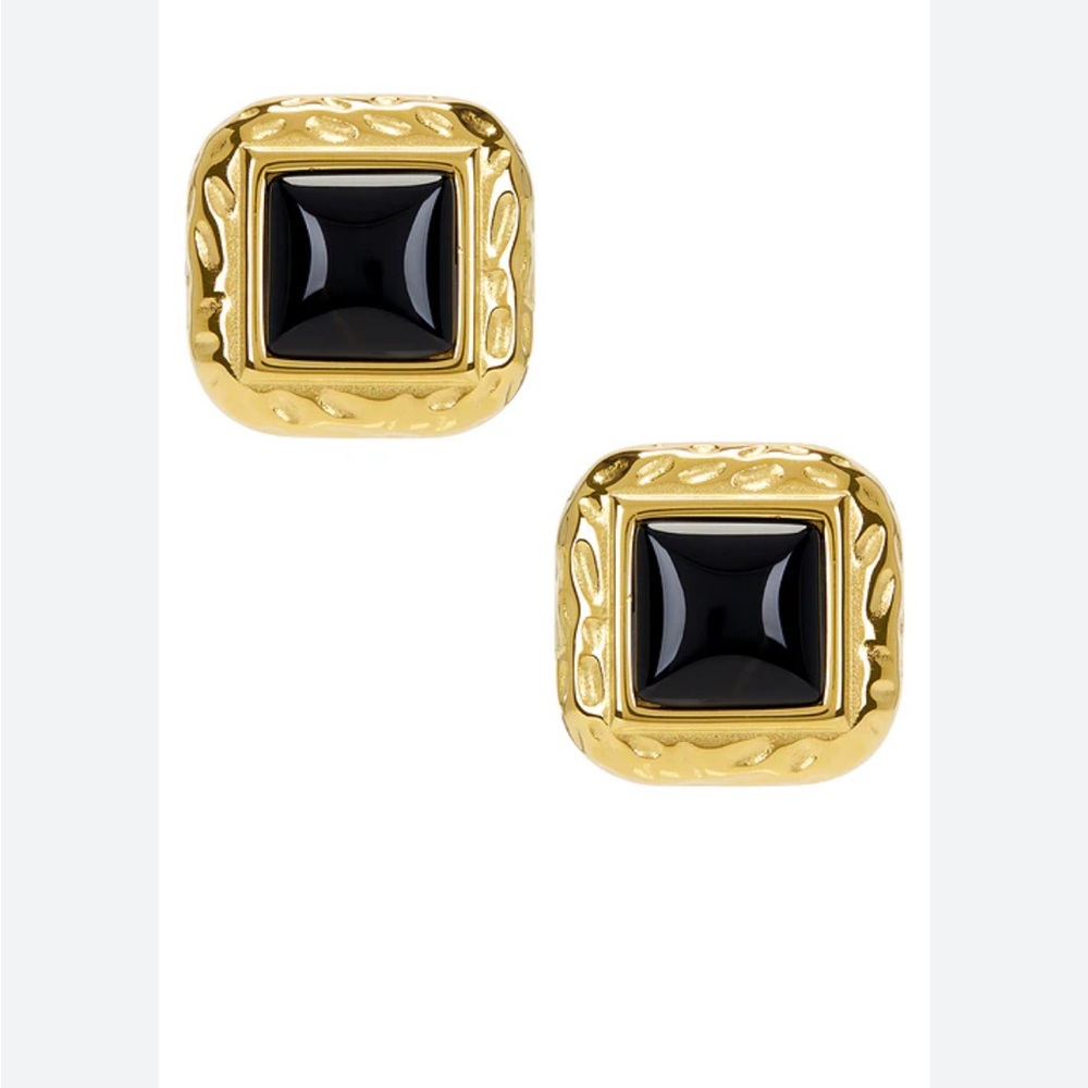 Lovers and Friends Raquel Earring in Black Reg $38